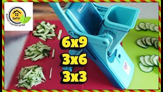 Gurke 6 x Nicer Dicer Mando SoFie Haushalt Unperfekt Perfekt [upl. by Yecies]