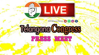 🔴 Live TPCC spokesperson Satyam Srirangams press meet GB Hyd congress mananarayanpetmananews [upl. by Mungam]