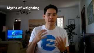 Weighting yourself for freediving  Freediving Tips and Tutorials [upl. by Oruam]