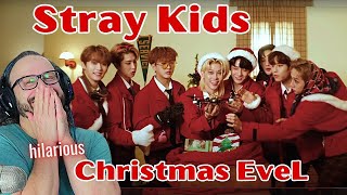 Reacting to Stray Kids quotCHRISTMAS EVELquot MV 스트레이 키즈 [upl. by Northington]