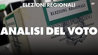 Elezioni regionali analisi del voto  Dietro il Sipario  Talk Show [upl. by Hunt]