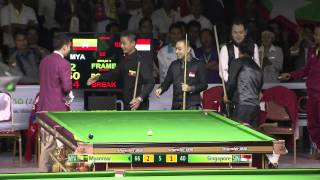 27th SEA GAMES MYANMAR 2013  Billiards 131213 [upl. by Spalding]