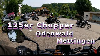 125er Chopper Odenwald Mettingen [upl. by Ybrek]