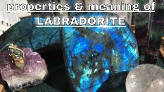 Labradorite Meaning Benefits and Spiritual Properties [upl. by Klarrisa]