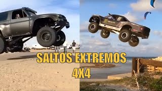 SALTOS EXTREMOS 4x4  Recopilación  Todoterreno 4x4 [upl. by Dutchman]