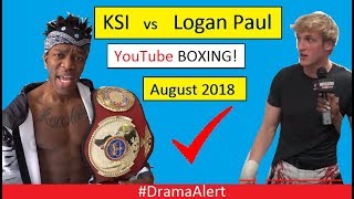 Logan Paul vs KSI Boxing CONFIRMED ✔ DramaAlert Jake Paul vs Deji  Snake vs Wolfieraps [upl. by Yllac]