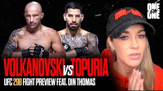 Volkanovski vs Topuria UFC 298 Preview  Laura Sanko amp Din Thomas [upl. by Steffin23]