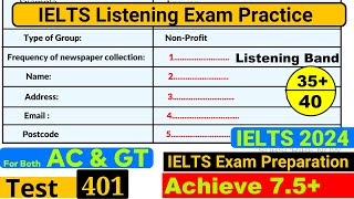 IELTS Listening Practice Test 2024 with Answers Real Exam  401 [upl. by Leola]