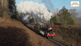 Severn Valley Railway  New Years Manor [upl. by Katherin238]