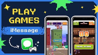 How To Play iMessage Games on iPhone [upl. by Alakam484]