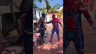 TAP TAP TAP TAP Funny SpiderMan Video shorts funny [upl. by Swan]