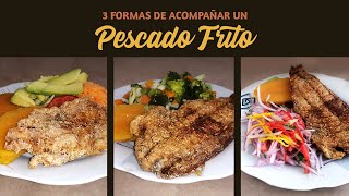 ¿Con qué acompañar el Pescado frito 🐟  Ensaladas  Recetas Copy [upl. by Macmullin]