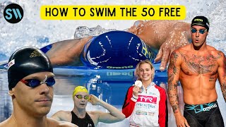 How to swim the 50 Free FASTER [upl. by Ojela]