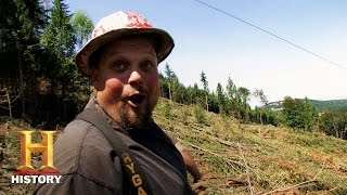 Ax Men Aiden Disrespects His Dad S9 E12  History [upl. by Katharine]