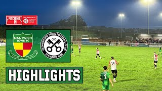 HIGHLIGHTS  Nantwich Town 02 Hednesford Town  PitchingIn NPL West  13824 [upl. by Cinderella]