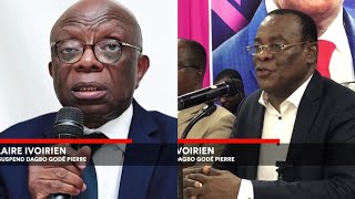 AFFI NGUESSAN TAPE FORT ET FINIT AVEC DAGBO GODE QUI EST EXCLUE DU FPI ET NE PLUS SUIVRE LE PARTI [upl. by Veda575]