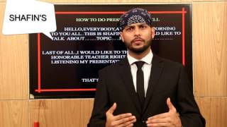 How To Present A Good Presentation By Shafin Ahmed  English Spoken Lesson 22 [upl. by Drallim]