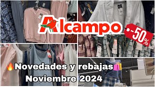 🔥ÚLTIMAS NOVEDADES DE ALCAMPO NOVIEMBRE 2024 Rebajas ofertas en pijamas jersey [upl. by Nicolette430]