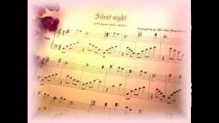 Christmas music  piano instrumental  silent night C major and c minor [upl. by Eiramyllek]