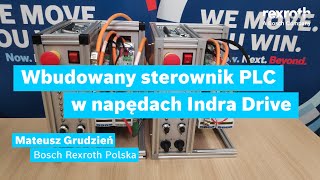 Wbudowany sterownik PLC w napędach Indra Drive [upl. by Leeland]