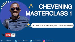 Chevening Scholarship Masterclass 1 [upl. by Marsh]