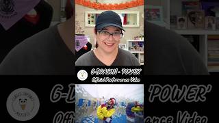 GDRAGON  POWER Official Performance Video  REACTION profesora japonés [upl. by Iat185]