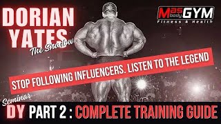 Exclusive Dorian Yates HIT InDepth Training Guide Part 2  Bodybuilding Exposed [upl. by Amorete]