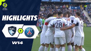 HAVRE AC  PARIS SAINTGERMAIN 0  2  Highlights  HAC  PSG  20232024 [upl. by Aissatsana448]