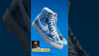 Nike Blazer Mid 77 Washed Denim foryou fortnite clipandofort fortclips clipesfortnite [upl. by Violante]