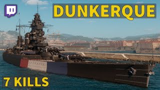 Dunkerque  Pushing In  World of Warships [upl. by Abigael]