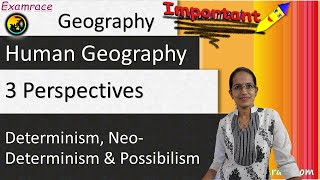 Determinism Ratzel NeoDeterminism and Possibilism Blache  3 Perspectives in Human Geography [upl. by Gurl827]