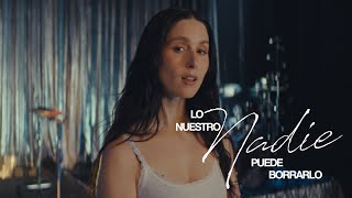 Francisca Valenzuela  Lo nuestro nadie puede borrarlo Video oficial [upl. by Hiasi]