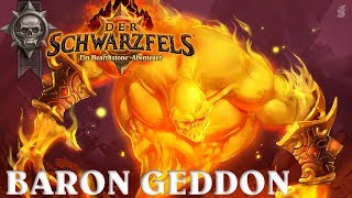 DER SCHWARZFELS 05 Baron Geddon heroisch  Hearthstone Abenteuer  Deutsch [upl. by Arne]