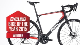 BMC Granfondo GF01 Disc 105  Bike of the Year 2015 Winner [upl. by Anirbaz]