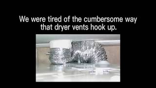 Dryer Vent Made Easy Eliminate the Wasted Space Behind Your Dryer [upl. by Adnulahs931]