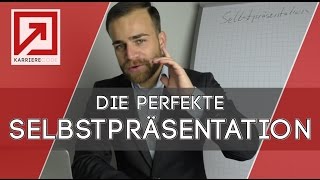 Vorstellungsgespräch  die perfekte Selbstpräsentation mit Beispiel [upl. by Phineas]