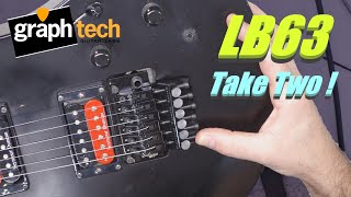 Dropping a Graphtech LB63 into a Yamaha RGX420S [upl. by Swithbart]