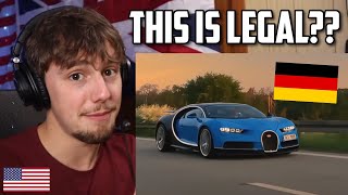 American Shocked By Bugatti Chiron Going 400 KPH on the Autobahn [upl. by Shanley72]