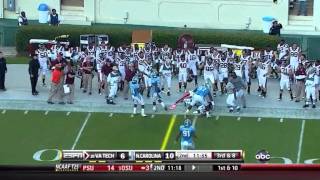 Bruce Carter 54 vs Virginia Tech Hokies 2010 [upl. by Aibara929]