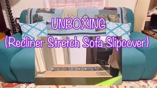 Unboxing  Recliner Stretch Sofa Slipcovers unboxing sofa cover amazon amazonprime [upl. by Schultz]