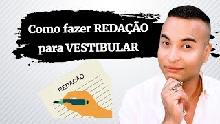 Como fazer uma REDAÇÃO para VESTIBULAR ONLINE Tutorial  método rápido [upl. by Congdon]