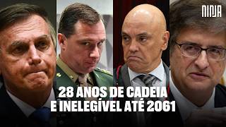 🔥Bolsonaro pode pegar 28 anos de jaula  37 inelegível🔥Cid entrega tudo para Moraes🔥Resumo do Dia [upl. by Radke]