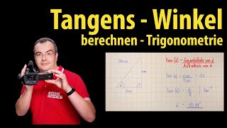 Tangens  Winkel berechnen  Trigonometrie  einfach erklärt  Lehrerschmidt [upl. by Johanna608]