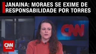 Janaina Paschoal Moraes deixa muito claro que não vai libertar Torres  CNN ARENA [upl. by Leinod]