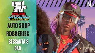 GTA Online Auto Shop Robberies Sessantas Car  Los Santos Tuners [upl. by Licec]