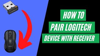 Logitech unifying receiver pairing [upl. by Reldnahc471]