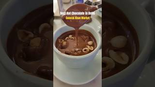 Best hot chocolate in delhi  colocal khan market  christmas hot chocolate shorts delhi food [upl. by Rehpotsirhc]