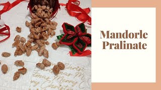 come fare in casa le mandorle pralinate ricetta facile veloce infallibile [upl. by Trescha902]