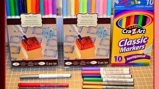 Markers amp pens that work GREAT with the Cricut Explore [upl. by Gifford]