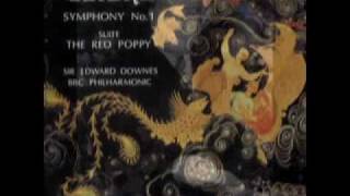 RGliere 1875  1956  Symphony No 1 Op 8 1st Mvt Part 1 [upl. by Phippen556]